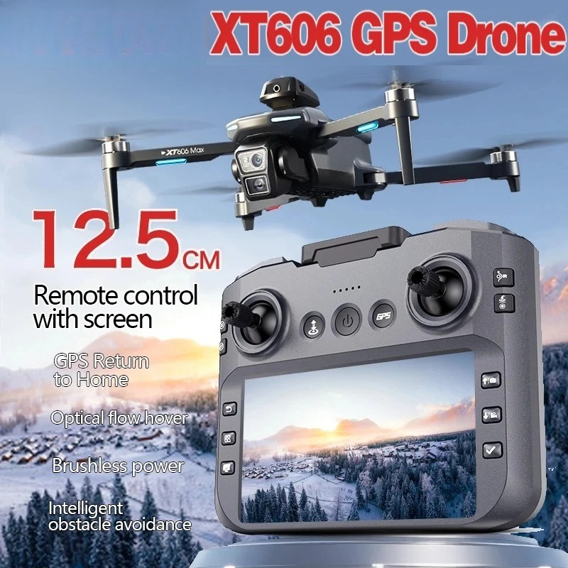Original XT606 MAX GPS Drone 4 - Drone Thermal Imaging recension och pris