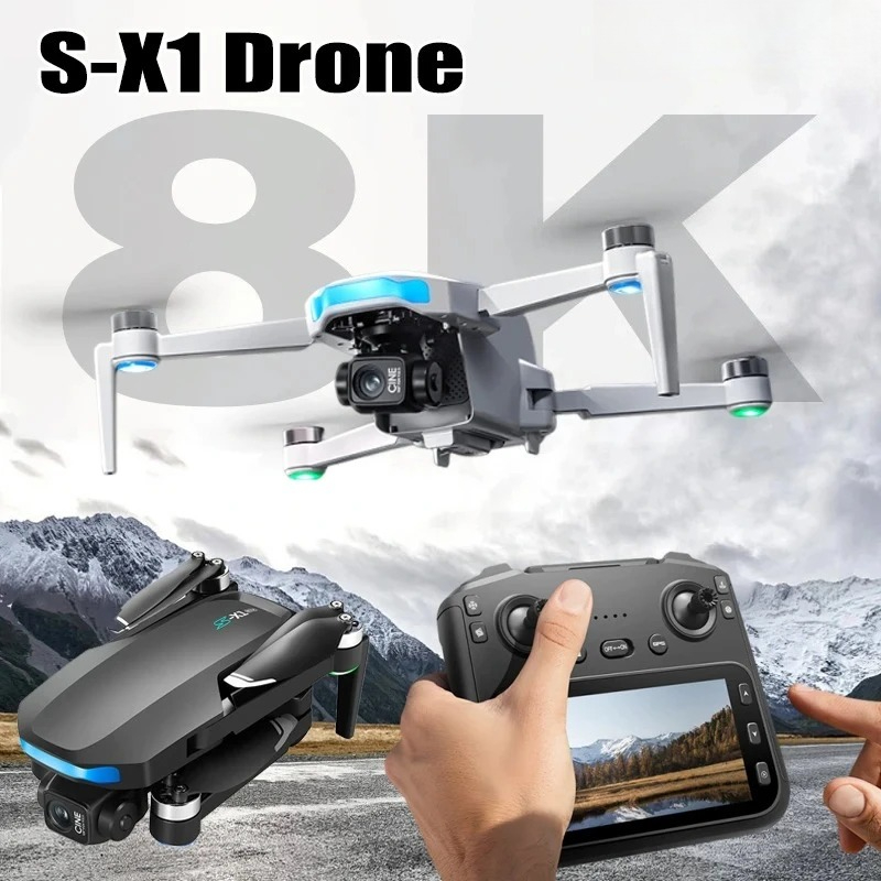Original S-X1 Drone 8K HD Prof - Drone Thermal Imaging recension och pris