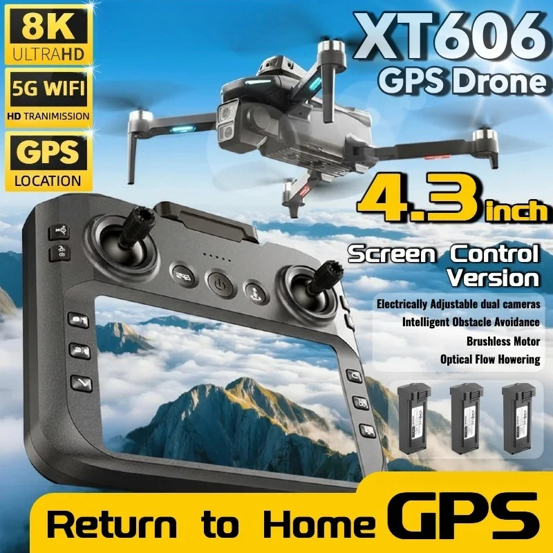 Best Deal XT606 MAX Drone GPS  - Drone Thermal Imaging recension och pris