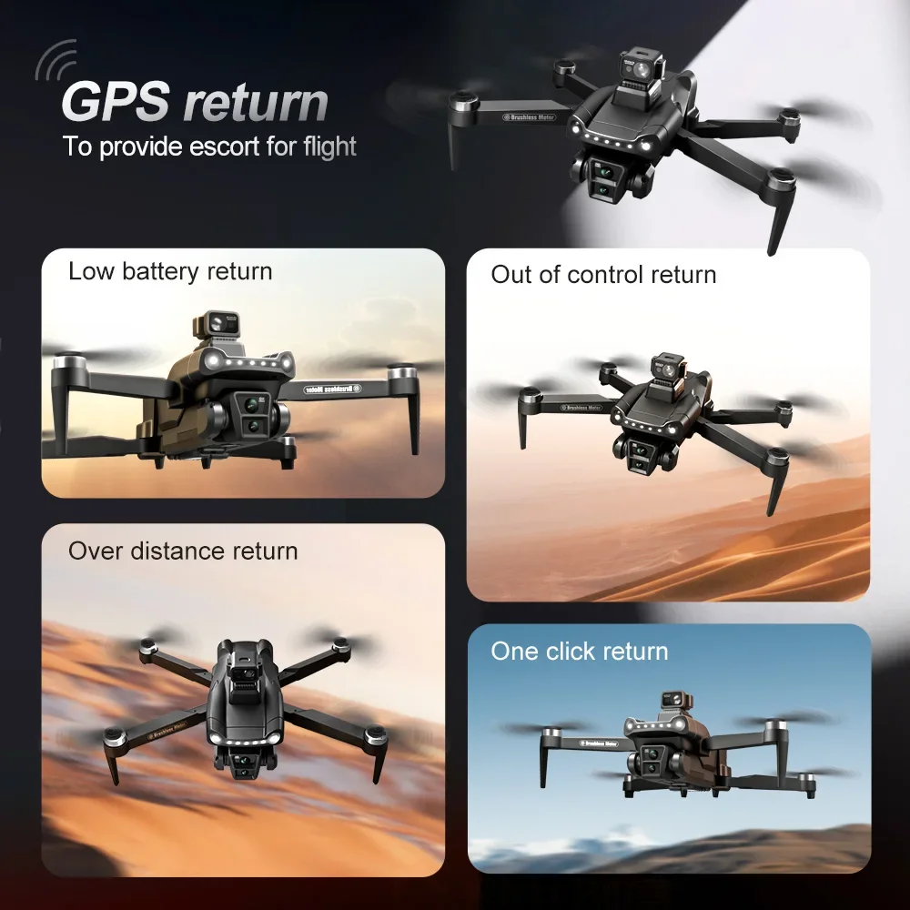 Original V198GPS 4K Drone Prof - Drone Thermal Imaging recension och pris