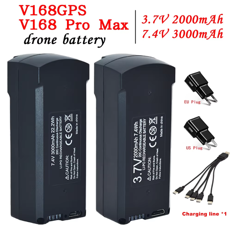 GPS V198 7.4V 3000mAh Battery  - Drone Mapping recension och pris