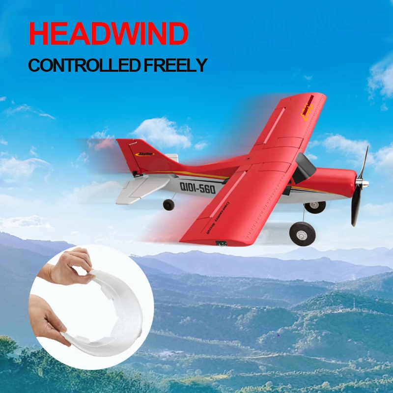 Qidi560 RC Plane Parts Change  - Eachine Drone E010 recension och pris